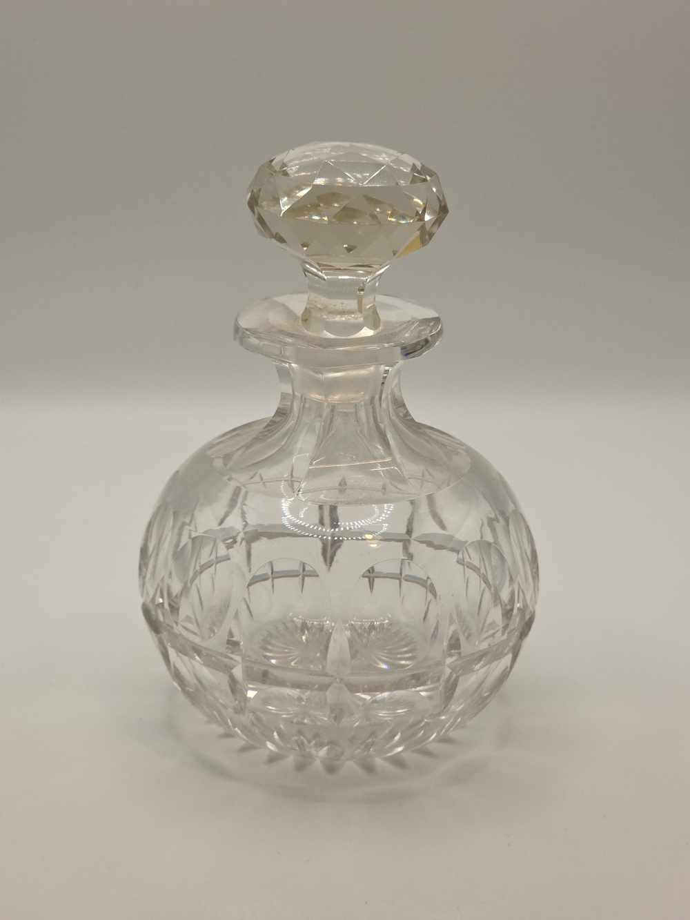 Vtg. Atlantis Full Lead Crystal Decanter